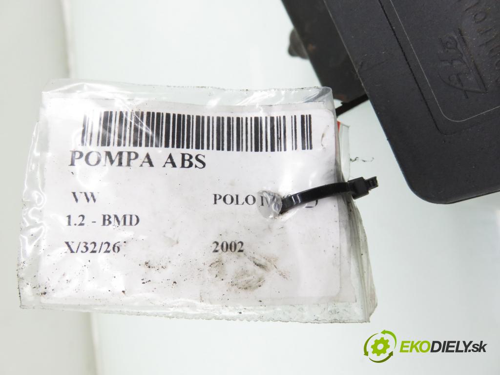 VW POLO (9N_) HB 2002 40,00 1.2 - BMD 1198,00 Pumpa ABS 6Q0907379L ; 1096003323 ; 6Q0614117H (Pumpa ABS)