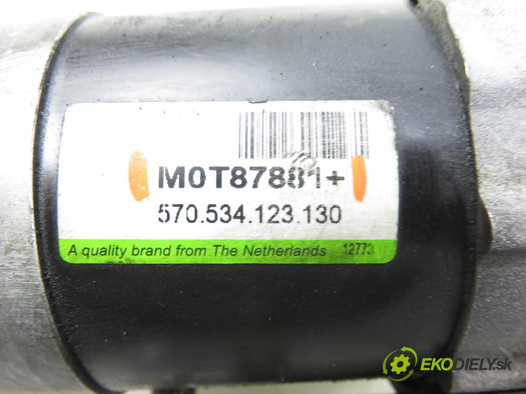 NISSAN NOTE (E11, NE11) HB 2007 63,00 1.5 dCi 86- K9K 276 1461,00 Štartér M0T87881 (Štartér)