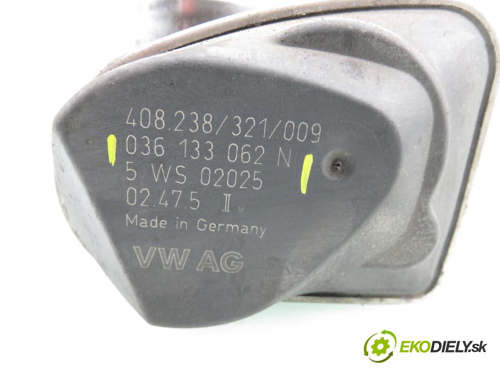 VW POLO (9N_) HB 2002 40,00 1.2 - BMD 1198,00 škrtíci klapka 036133062N (Škrticí klapka)