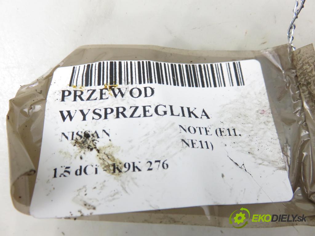 NISSAN NOTE (E11, NE11) HB 2007 63,00 1.5 dCi 86- K9K 276 1461,00 trubka vypínacího ložiska 30851AY600 ; 30660AY60A