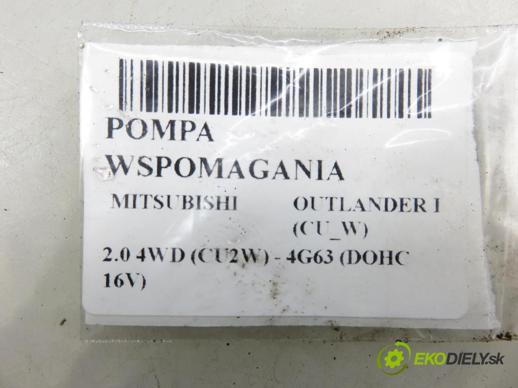 MITSUBISHI OUTLANDER I (CU_W) SUV 2002 100,00 2.0 4WD (CU2W) - 4G63 (DOHC 16V) 1997,00 pumpa servočerpadlo  (Servočerpadlo)