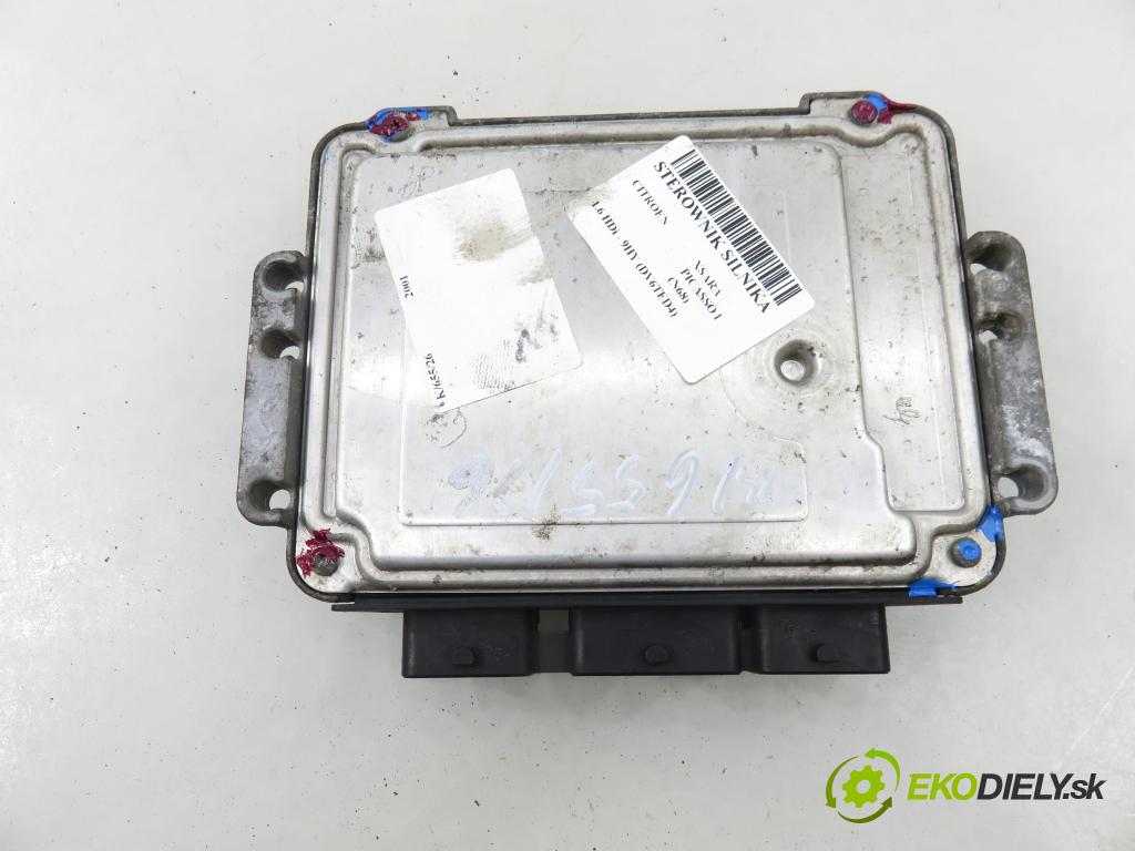CITROEN XSARA PICASSO (N68) MINIVAN 2001 80,00 1.6 HDi 109 - 9HY (DV6TED4) 1560,00 Riadiaca jednotka Motor 0281011233 ; 9655600680 ; 9653239880