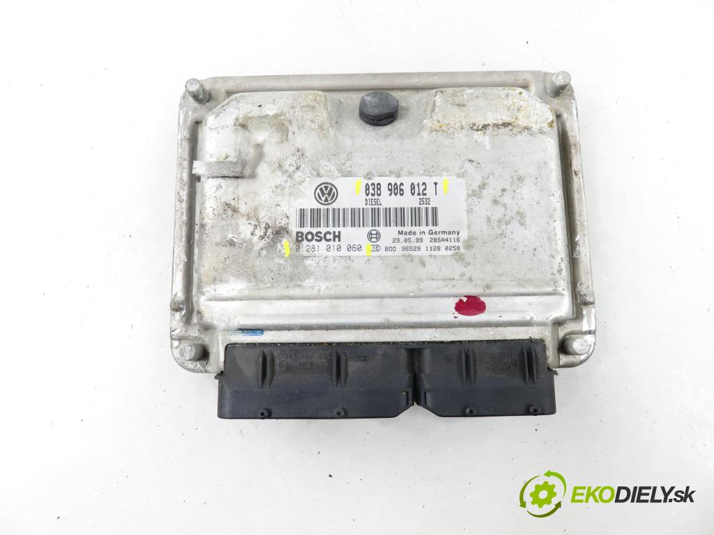SEAT TOLEDO II (1M2) SEDAN 1999 81,00 1.9 TDI - ASV 1896,00 řídící jednotka motora 038906012T ; 0281010060