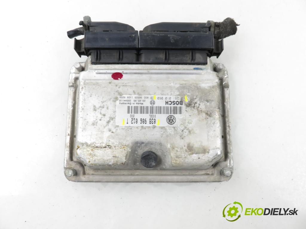 SEAT TOLEDO II (1M2) SEDAN 1999 81,00 1.9 TDI - ASV 1896,00 řídící jednotka motora 038906012T ; 0281010060