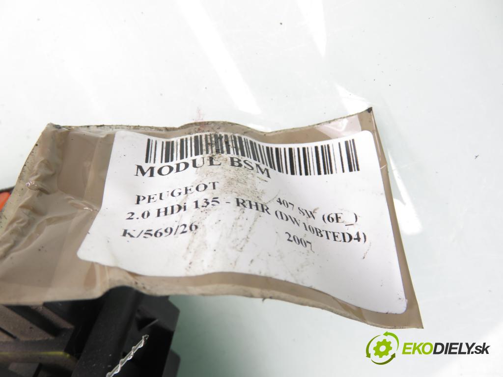 PEUGEOT 407 SW (6E_) KOMBI 2007 100,00 2.0 HDi 135 - RHR 1997,00 MODUL BSM 9661281580