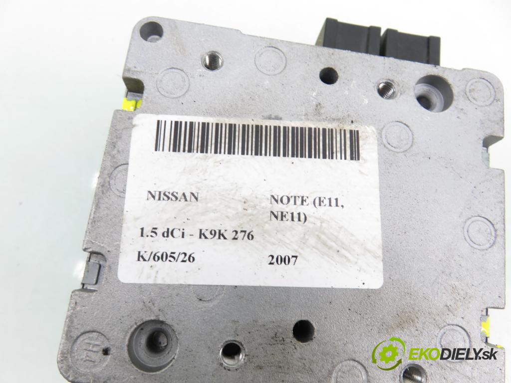 NISSAN NOTE (E11, NE11) HB 2007 63,00 1.5 dCi 86- K9K 276 1461,00 řídící jednotka servočerpadlo 285009U04A (Řídicí jednotka)