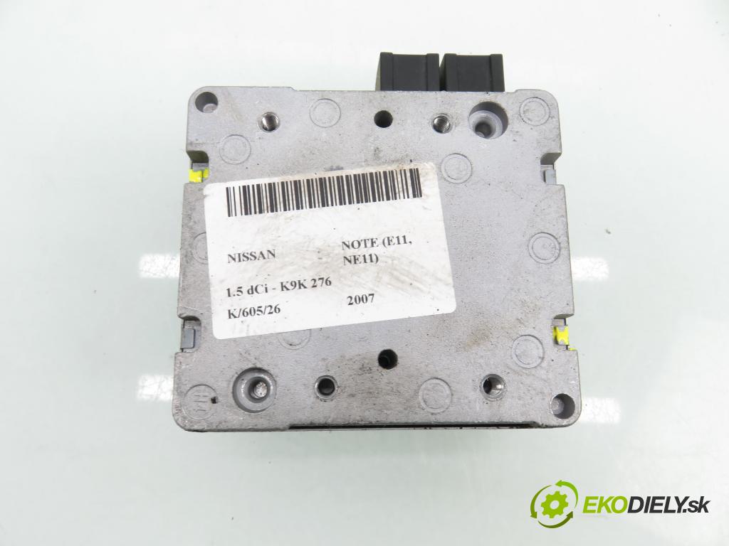 NISSAN NOTE (E11, NE11) HB 2007 63,00 1.5 dCi 86- K9K 276 1461,00 řídící jednotka servočerpadlo 285009U04A (Řídicí jednotka)