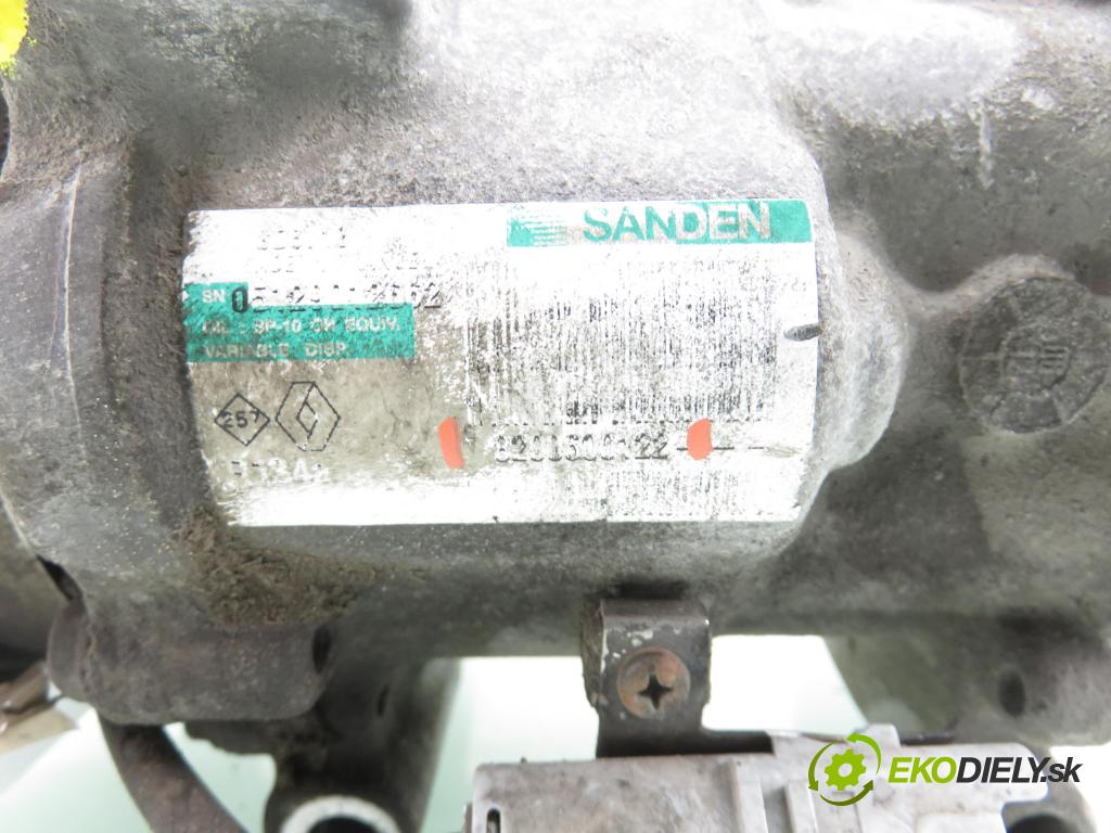 NISSAN NOTE (E11, NE11) HB 2007 63,00 1.5 dCi 86- K9K 276 1461,00 KOMPRESOR: klimatizácie 8200600122 (Kompresor klimatizácie)
