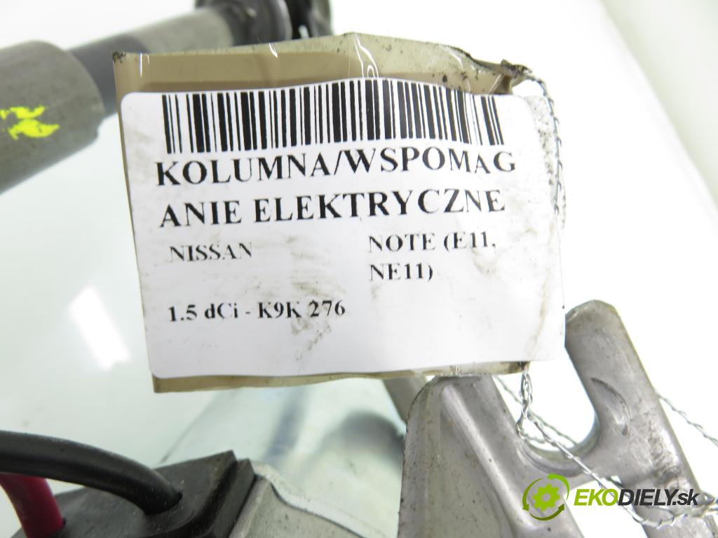 NISSAN NOTE (E11, NE11) HB 2007 63,00 1.5 dCi 86- K9K 276 1461,00 serv/podporovanie elektrické 488109U12A