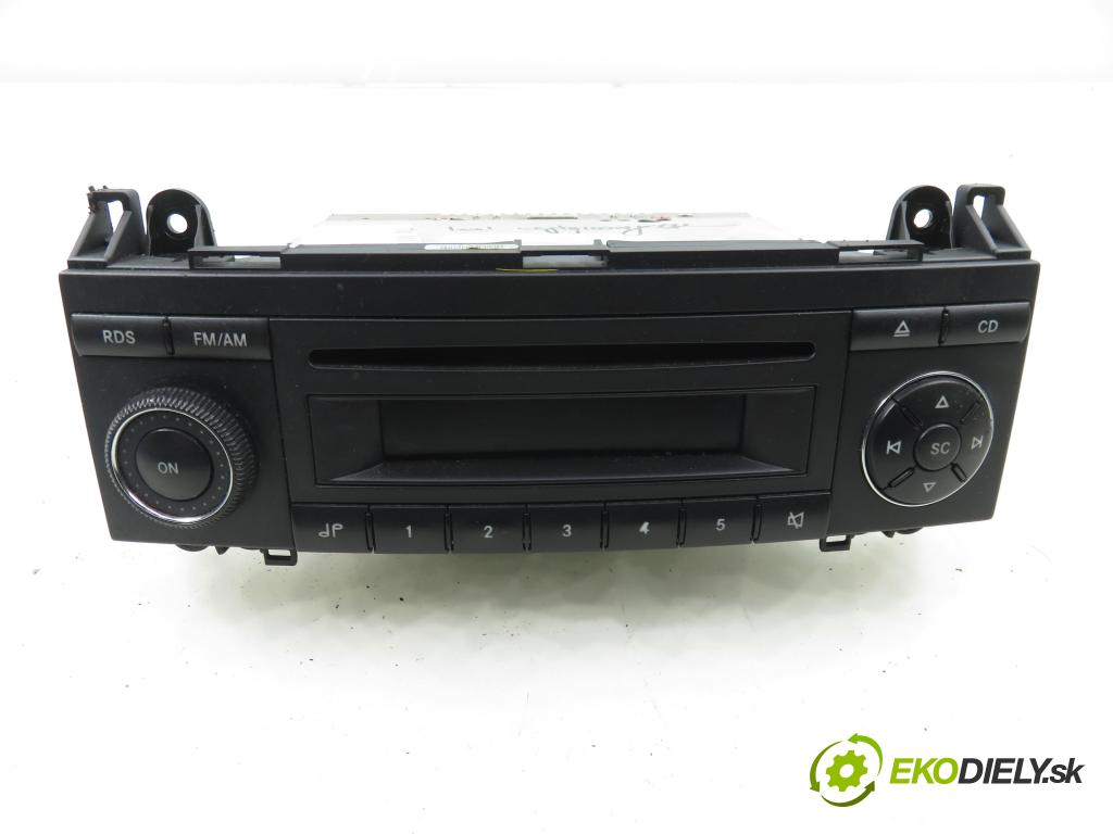 MERCEDES-BENZ KLASA B Sports Tourer (W245) HB 2007 80,00 B 180 CDI 109 - OM 640.940 1991,00 RADIO CD 1698200786