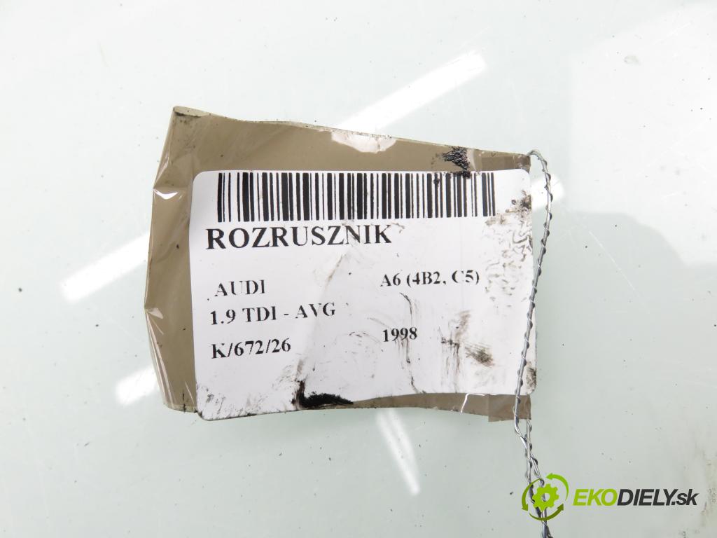 AUDI A6 (4B2, C5) SEDAN 1998 81,00 1.9 TDI 110 - AVG 1896,00 Štartér 068911024G ; 0001110128 ; 0001110129 (Štartér)