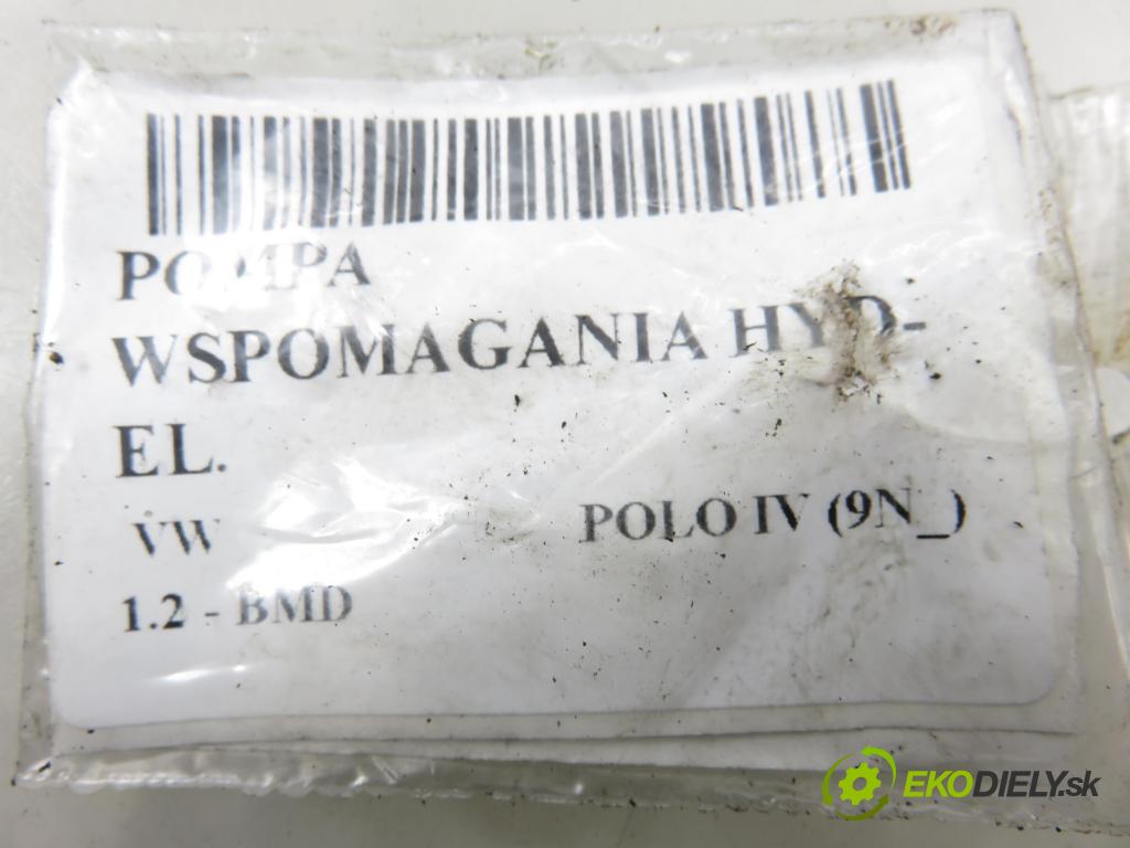 VW POLO (9N_) HB 2002 40,00 1.2 - BMD 1198,00 Pumpa servočerpadlo 6Q0423156M ; 6Q1423051AD ; 6Q2423051R