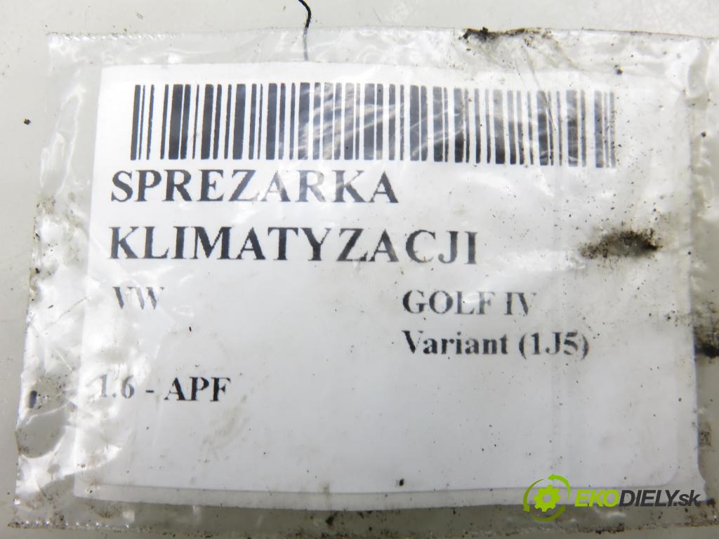 VW GOLF IV Variant (1J5) KOMBI 1999 74,00 1.6 - APF 1595,00 KOMPRESOR: klimatizace 1J0820803F (Kompresor klimatizace)