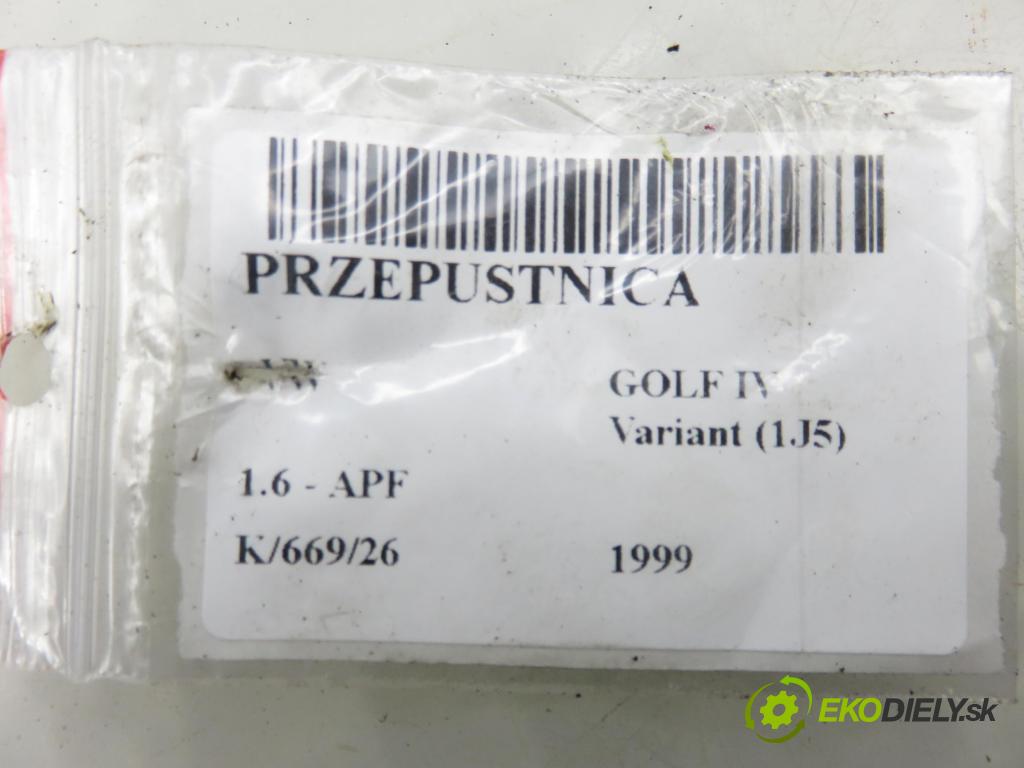 VW GOLF IV Variant (1J5) KOMBI 1999 74,00 1.6 - APF 1595,00 škrtíci klapka 06A133062A (Škrticí klapka)