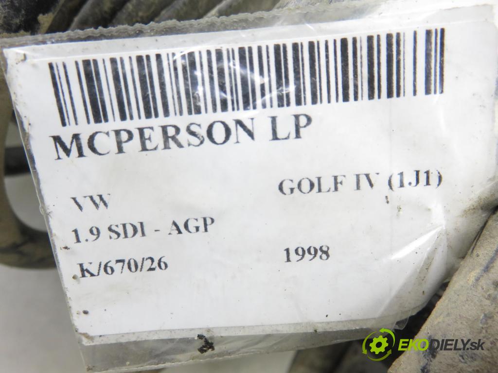 VW GOLF IV (1J1) HB 1998 50,00 1.9 SDI - AGP 1896,00 MCPERSON LP AHW017MT