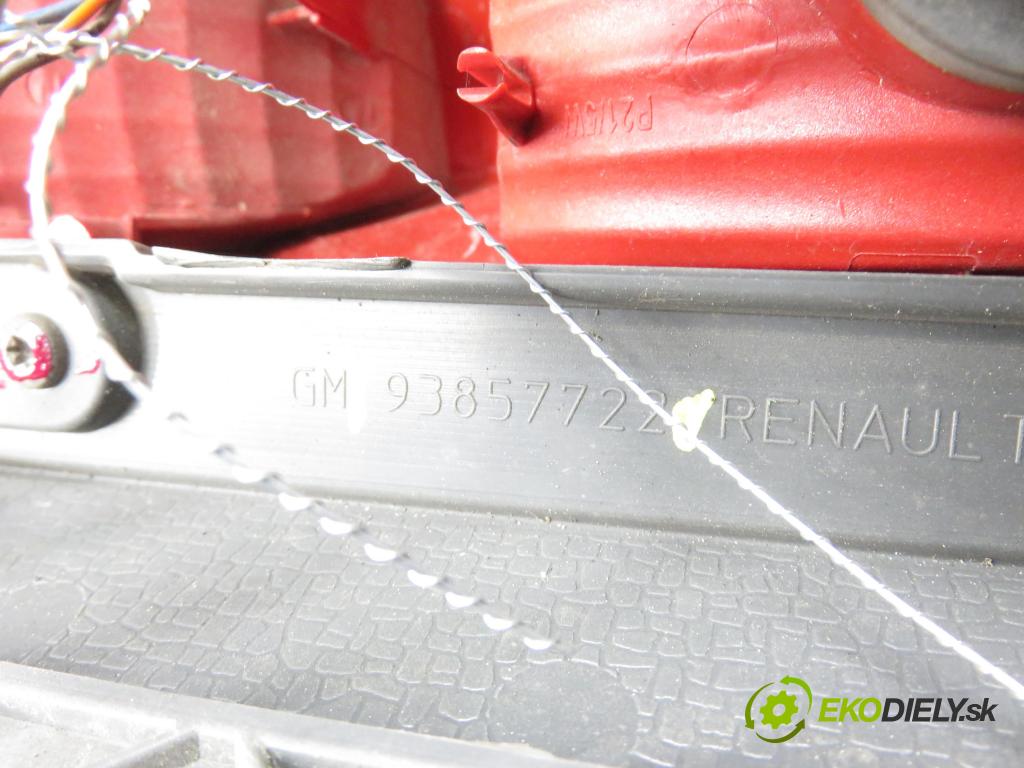RENAULT TRAFIC II Skrzynia (FL) FURGON 2008 0,00 2.0 dCi 90 (FL0H) - M9R 782 1995,00 světlo levé zadní 93857722