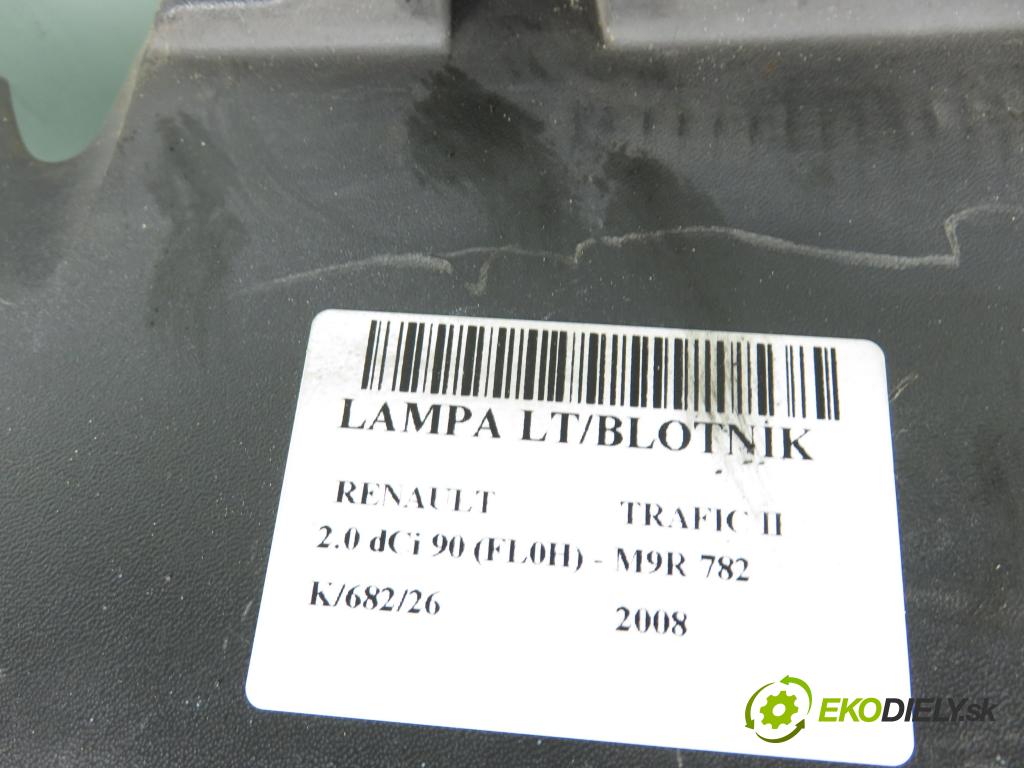 RENAULT TRAFIC II Skrzynia (FL) FURGON 2008 0,00 2.0 dCi 90 (FL0H) - M9R 782 1995,00 světlo levé zadní 93857722