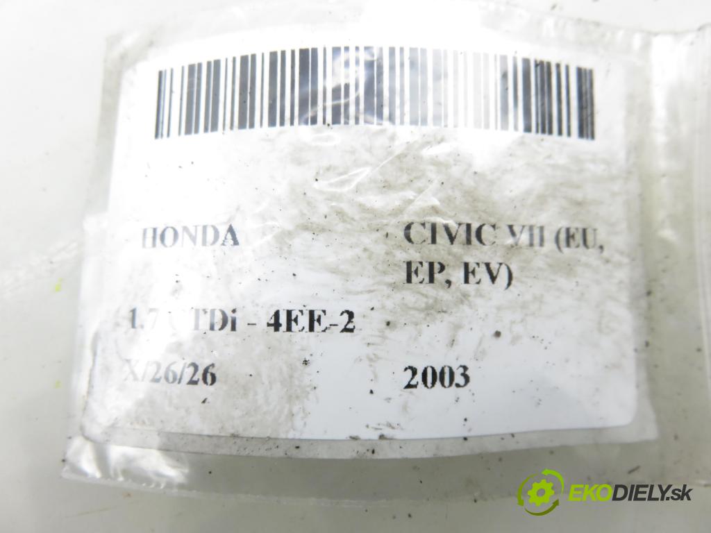 HONDA CIVIC VII Hatchback (EU, EP, EV) HB 2003 74,00 1.7 CTDi 101 - 4EE-2 (Isuzu) 1686,00 pumpa paliva 17708S6FE311 ; 1019617681