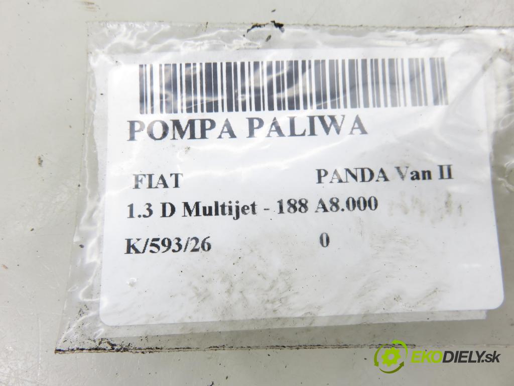 FIAT PANDA Van (169_) HB 2007 51,00 1.3 D Multijet - 188 A8.000 1248,00 Pumpa paliva 51806985 ; A2C53119527