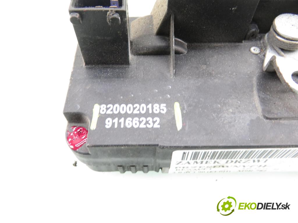 RENAULT TRAFIC II Skrzynia (FL) FURGON 2008 0,00 2.0 dCi 90 (FL0H) - M9R 782 1995,00 zámok dveře posúvne 8200020185 ; 91166232
