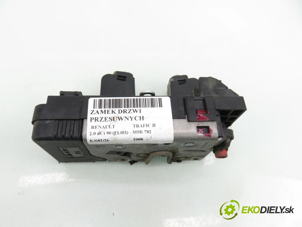 RENAULT TRAFIC II Skrzynia (FL) FURGON 2008 0,00 2.0 dCi 90 (FL0H) - M9R 782 1995,00 zámok dveře posúvne 8200020185 ; 91166232