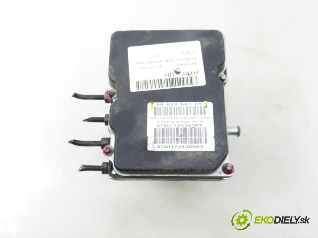 PEUGEOT 407 SW (6E_) KOMBI 2007 100,00 2.0 HDi 135 - RHR 1997,00 Pumpa ABS 9663894080 ; 0265950659 ; 0265235273 (Pumpa ABS)