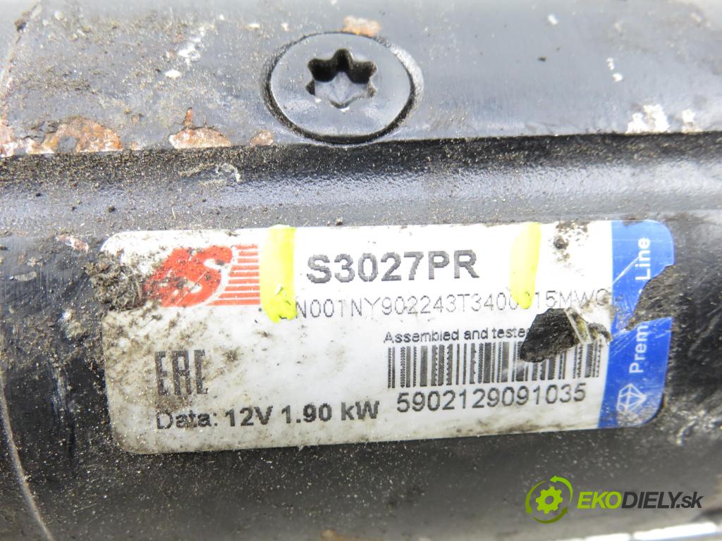 PEUGEOT 407 SW (6E_) KOMBI 2007 100,00 2.0 HDi 135 - RHR 1997,00 Štartér S3027PR (Štartér)