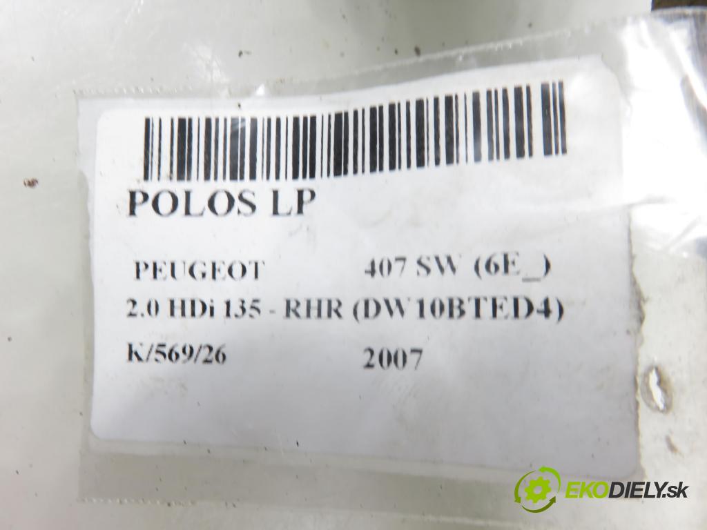 PEUGEOT 407 SW (6E_) KOMBI 2007 100,00 2.0 HDi 135 - RHR 1997,00 poloos LP
