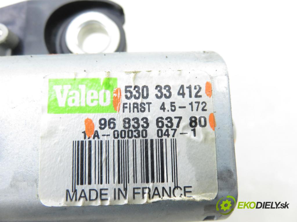 CITROEN BERLINGO Nadwozie pełne/minivan (B9) FURGON 2011 55,00 1.6 HDi / BlueHDi 75 - 9HN (DV6ETED) 1560,00 Motorček stierače zadné 9683363780 ; 53033412