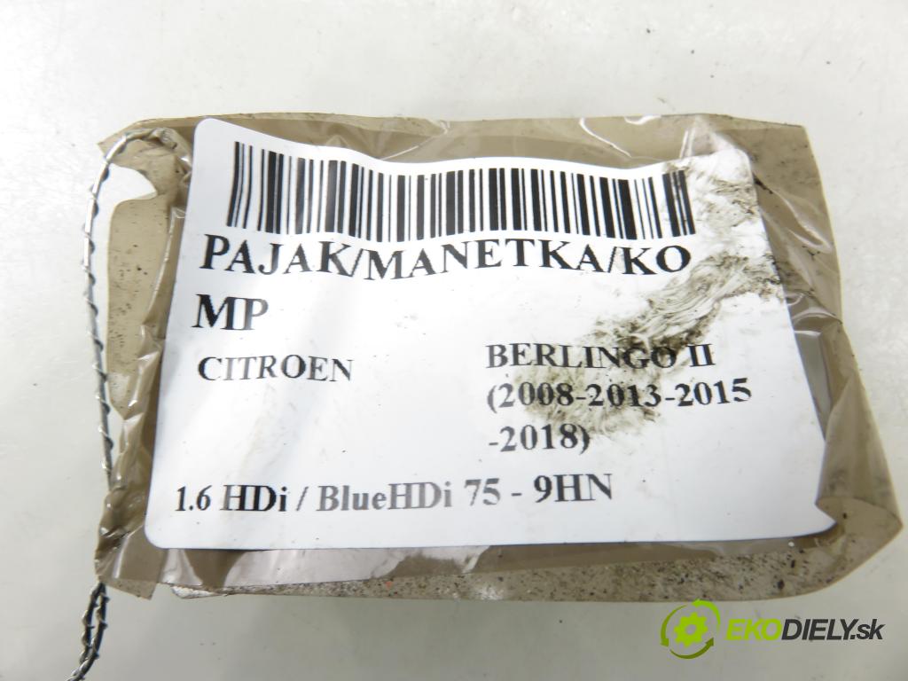 CITROEN BERLINGO Nadwozie pełne/minivan (B9) FURGON 2011 55,00 1.6 HDi / BlueHDi 75 - 9HN (DV6ETED) 1560,00 PAKA/ŘAZENÍ/SADA: 96662452XT