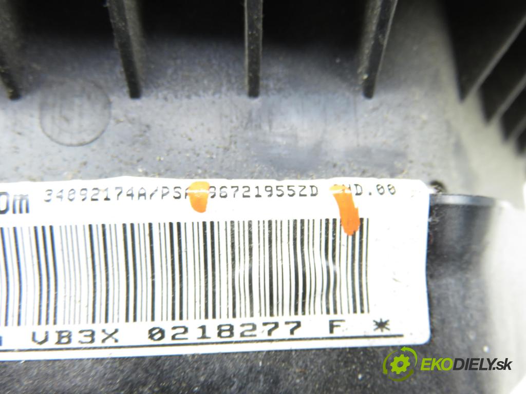 CITROEN BERLINGO Nadwozie pełne/minivan (B9) FURGON 2011 55,00 1.6 HDi / BlueHDi 75 - 9HN (DV6ETED) 1560,00 AirBag air BAG volantu 96721955ZD
