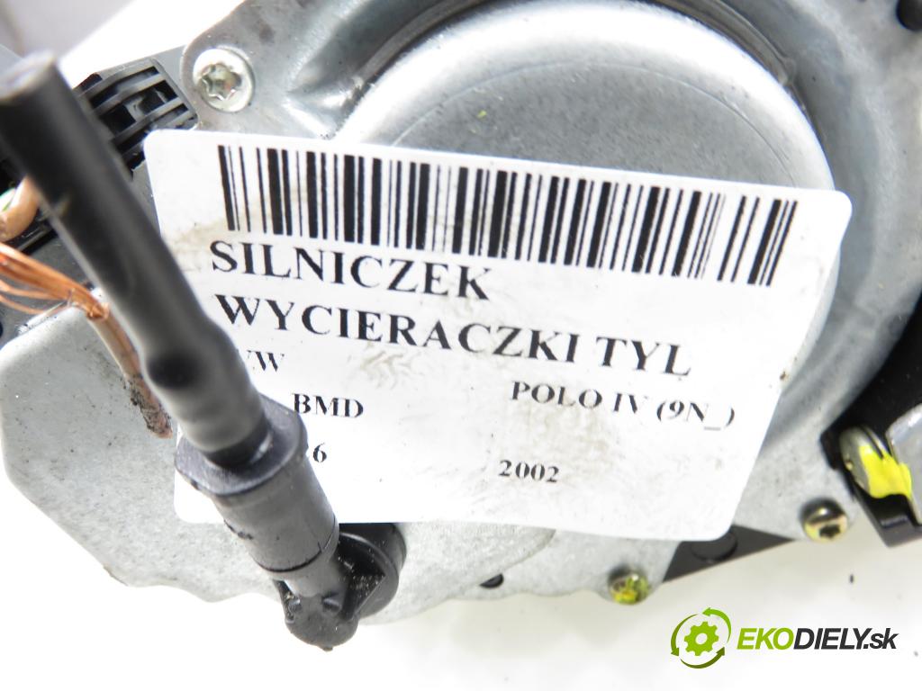 VW POLO (9N_) HB 2002 40,00 1.2 - BMD 1198,00 motorek stěrače ZADNÍ: 6Q6955711A
