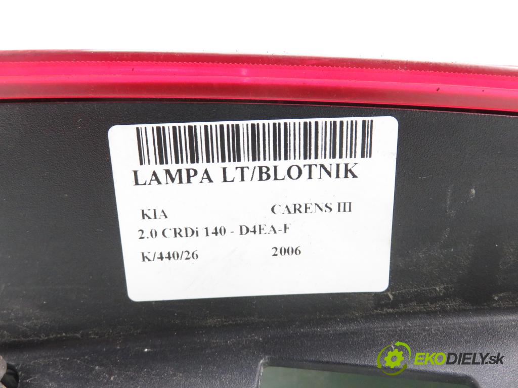 KIA CARENS III (UN) MINIVAN 2006 103,00 2.0 CRDi 140 1991,00 Svetlo ľavé zadné 92401100L