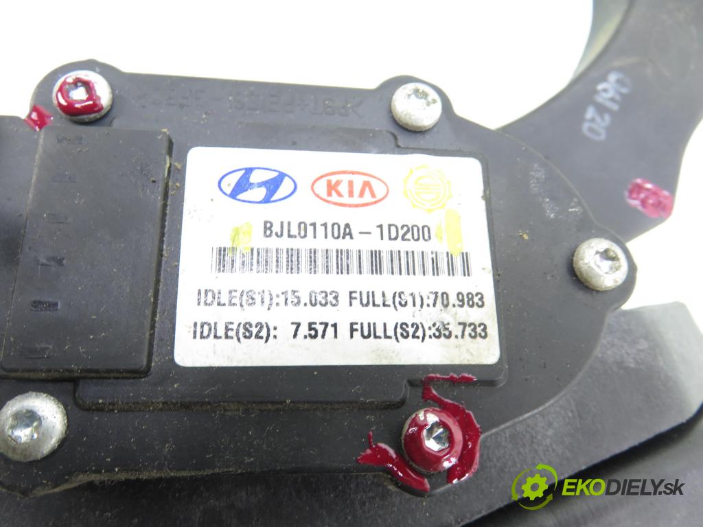 KIA CARENS III (UN) MINIVAN 2006 103,00 2.0 CRDi 140 1991,00 potenciometr plynového pedálu 327261D200 ; BLJ0110A1D200 (Potenciometr plynového pedálu)