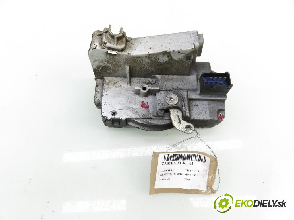 RENAULT TRAFIC II Skrzynia (FL) FURGON 2008 0,00 2.0 dCi 90 (FL0H) - M9R 782 1995,00 zámok dvierka