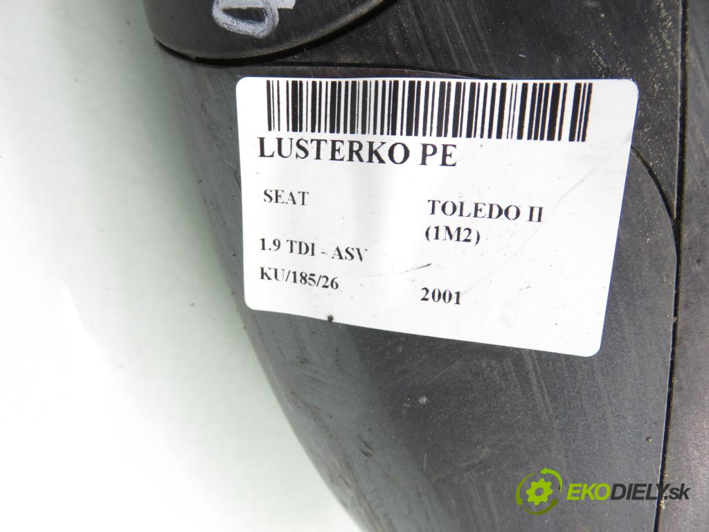 SEAT TOLEDO II (1M2) SEDAN 2001 81,00 1.9 TDI - ASV 1896,00 Spätné zrkadlo