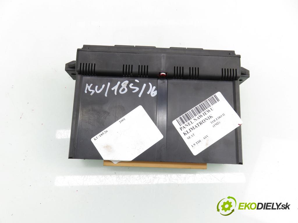 SEAT TOLEDO II (1M2) SEDAN 2001 81,00 1.9 TDI - ASV 1896,00 Panel kúrenia KLIMATRONIK 1M0820043 ; 5HB00797810