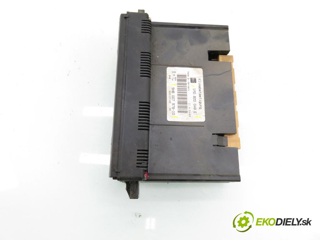 SEAT TOLEDO II (1M2) SEDAN 2001 81,00 1.9 TDI - ASV 1896,00 Panel kúrenia KLIMATRONIK 1M0820043 ; 5HB00797810