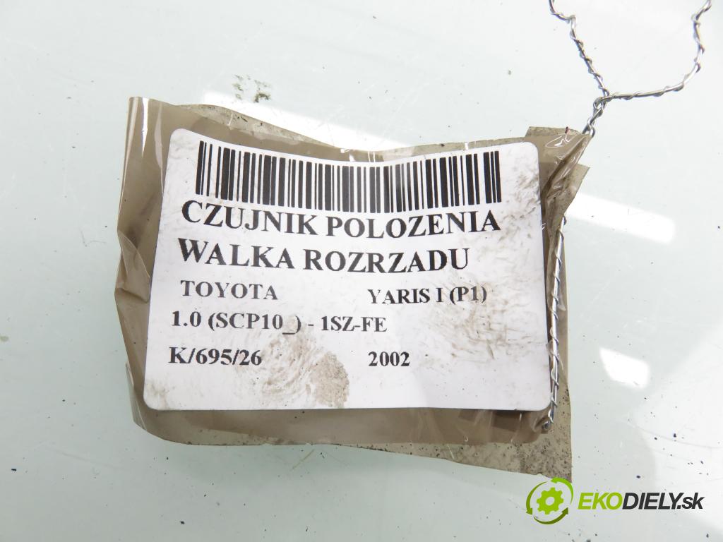 TOYOTA YARIS (_P1_) HB 2002 50,00 1.0 VVT- i 68 - 1SZ-FE 998,00 snímač polohy vačky VAČKOVÁ HŘÍDEL: 0232103036 ; 9008019022