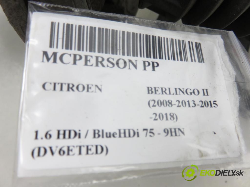 CITROEN BERLINGO Nadwozie pełne/minivan (B9) FURGON 2011 55,00 1.6 HDi / BlueHDi 75 - 9HN (DV6ETED) 1560,00 MCPERSON PP
