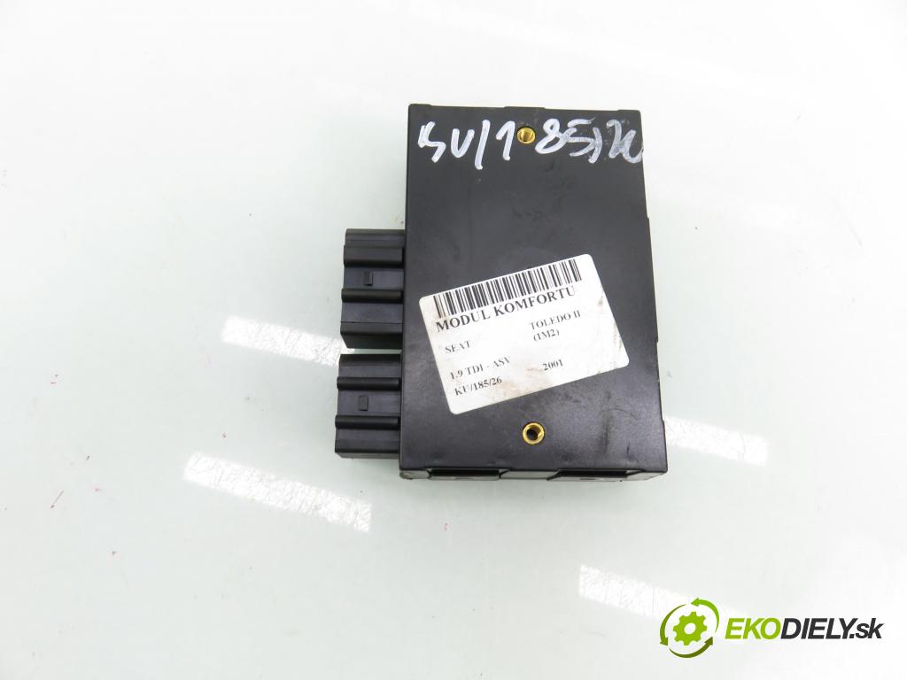 SEAT TOLEDO II (1M2) SEDAN 2001 81,00 1.9 TDI - ASV 1896,00 MODUL komfortu 1C0959799F ; 5DK00821450
