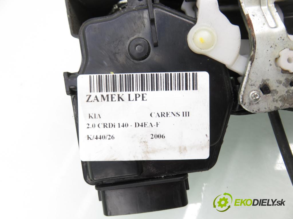 KIA CARENS III (UN) MINIVAN 2006 103,00 2.0 CRDi 140 1991,00 zámok