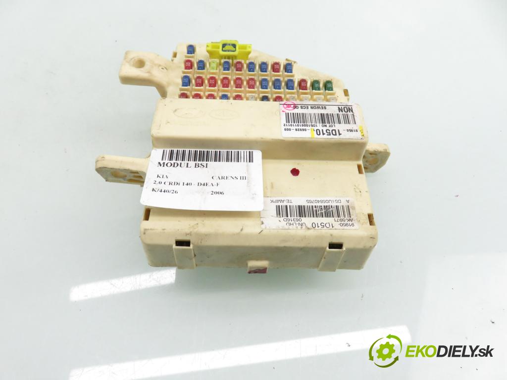 KIA CARENS III (UN) MINIVAN 2006 103,00 2.0 CRDi 140 1991,00 MODUL BSI 919501D510