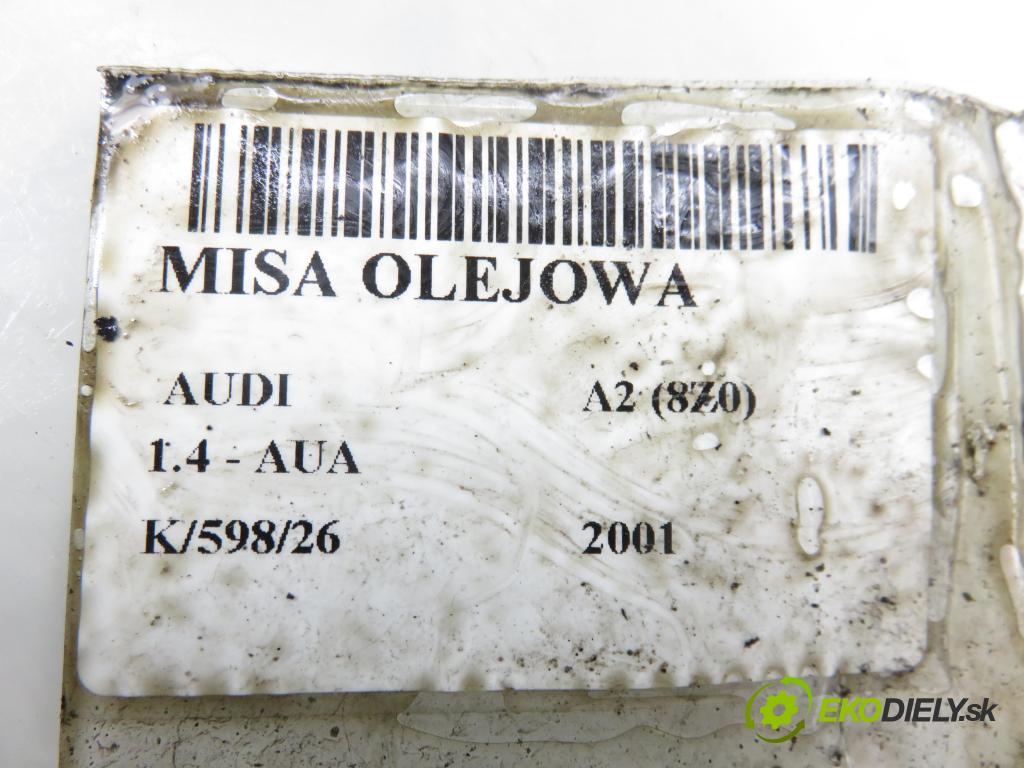 AUDI A2 (8Z0) HB 2001 55,00 1.4 - AUA 1390,00 Vaňa olejová 032103603Q (Olejová vaňa)
