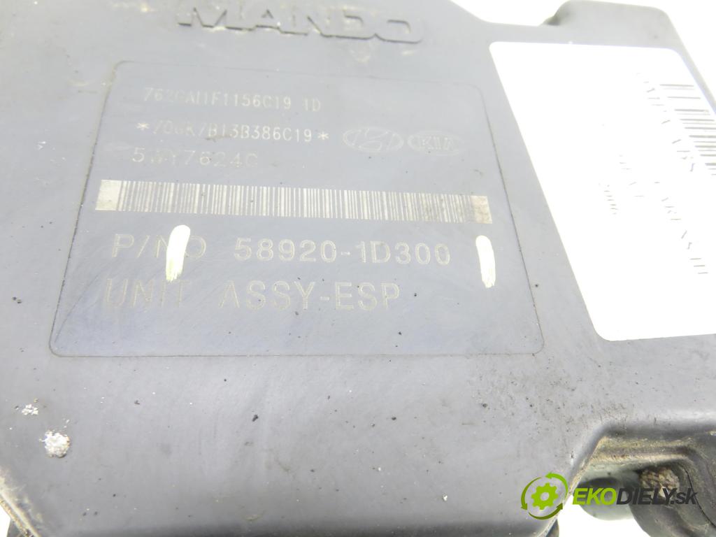 KIA CARENS III (UN) MINIVAN 2006 103,00 2.0 CRDi 140 1991,00 Pumpa ABS 589201D300 (Pumpa ABS)