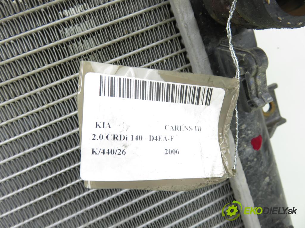KIA CARENS III (UN) MINIVAN 2006 103,00 2.0 CRDi 140 1991,00 chladič vody