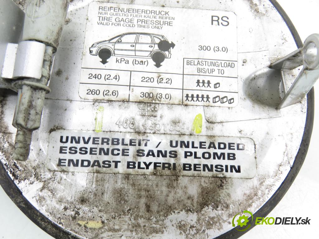 OPEL MERIVA A nadwozie wielkoprzestrzenne (MPV) (X03) MINIVAN 2003 74,00 1.6 16V - Z 16 XE 1598,00 Dvierka nádrže paliva 468435664 (Kľučka dverí ostatné)