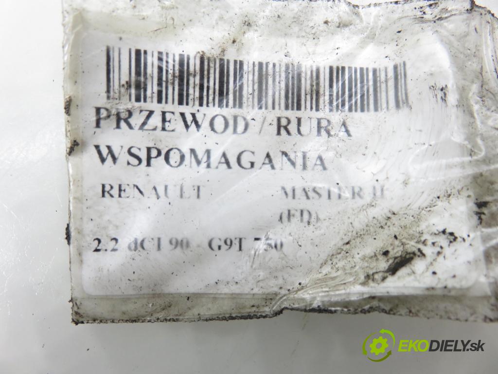 RENAULT MASTER II Skrzynia (FD) FURGON 2006 66,00 2.2 dCI 90 - G9T 750 2188,00 rúrka / Rúra servočerpadlo 8200194099A ; 8200194099C
