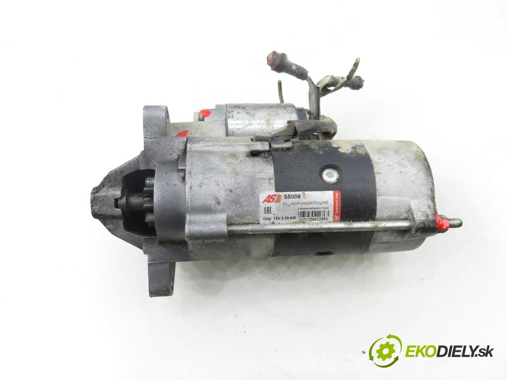 RENAULT MASTER II Platforma / podwozie (ED/HD/UD) KABINA/PLATFORMA 2000 59,00 2.5 D - S8U 770 2499,00 startér S5009 (Startér)