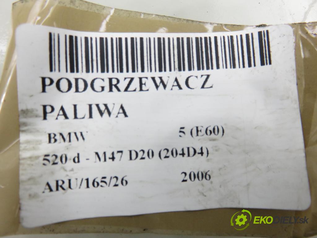 BMW 5 (E60) SEDAN 2006 120,00 520 d - M47 D20 (204D4) 1995,00 paliva 7799968